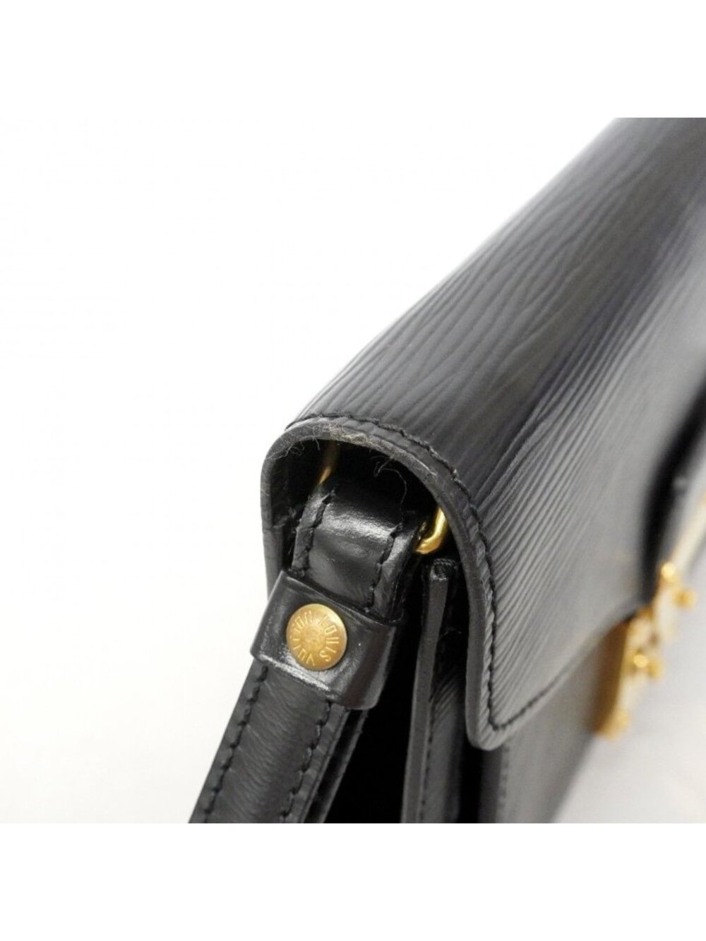 Louis Vuitton Clutch Epi Pochette Series Dragonne Noir - Picture 8 of 10